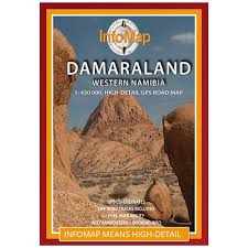 Damaraland GPS Road Map