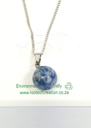 [ROC-PEN] Sodalite Ball Necklace